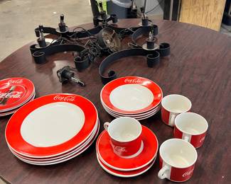 Coca-Cola Melamine Dinnerware Set