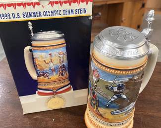 Budweiser Stein for 1992 US Summer Olympic Team Stein