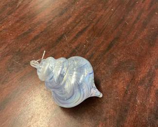 Glass Shell Pendant