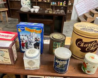 Assorted Tins -