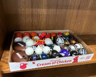 Miniature NFL Football Helmets