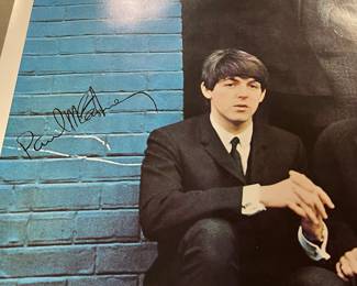 Signed Beatles Poster for their Royal Command Performance at the London Palladium in 1963