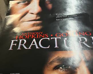 2007 Video Promo Movie Poster for Fracture Starring Anthony Hopkins & Ryan Gosling