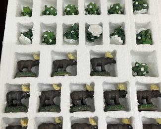 Woodland Checkers Set