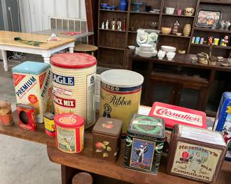 Assorted Tins