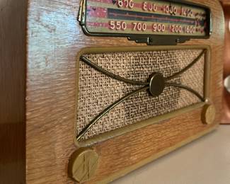 Vintage radio.