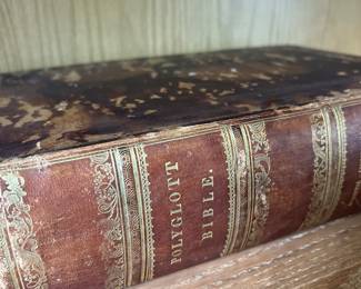 Antique 1846 Polyglot Bible