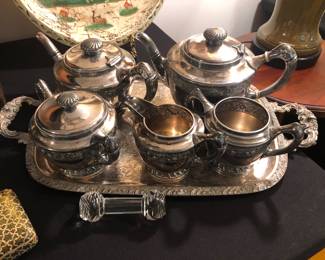 Vintage Silverplate Tea Service