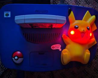 Pikachu N64 Lot - Tested and Functions