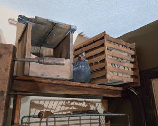 Wooden Egg Crate