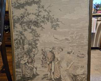 Early French Framed Tapestry