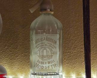 Waters & Robson Abbey Well Morpeth Seltzer Bottle