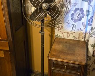 Art Deco Industrial Floor Fan