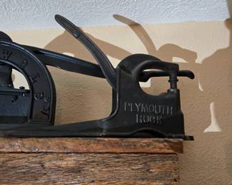 Plymouth Rock Leather Punch Press