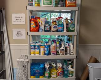 Cleaning products department.