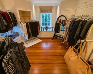More of the clothing area.