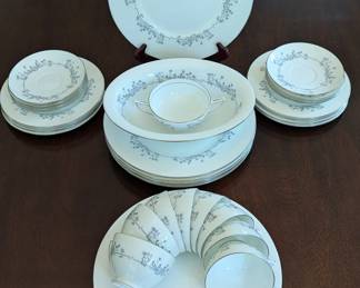 33-piece set of Minton (England) "Pandora" china.