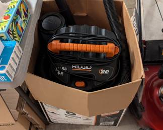 Rigid 14-gal. 6.0 HP wet/dry vac.