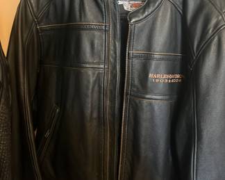 Harley-Davidson 105th anniversary 1903-2008 men’s leather jacket