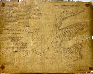 Shirey‘s viewpoint subdivision on Palestine Lake, Kosciusko County, Indiana Sept 1, 1955