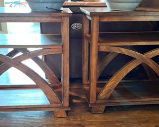 Beautiful Solid Wood End Tables (3 total)