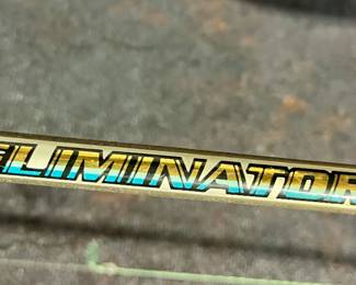 Daiwa Eliminator -Graphite model 
No EL941 6’ pick up medium heavy 
A1 5858B