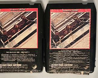 The Beatles 1962-1966 8-track tapes