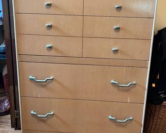 MCM Blonde Chest of Drawers