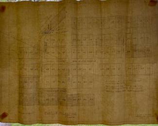 1950’s Plat of Palestine Lake