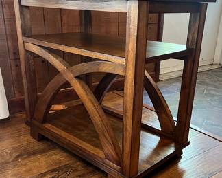 Beautiful Solid Wood End Table (3 total)