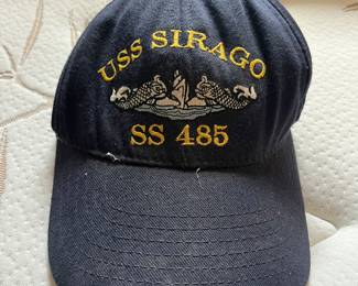 USS Sirago SS 485 cap