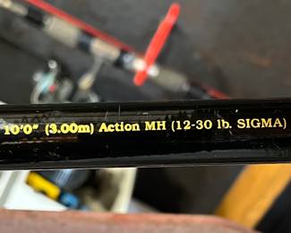 Shakespeare 2 pc Ugly Stick Surfpole BWS 1100 10’ (3.0 m) Medium Heavy Action