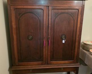 mama estate sale china cabinet