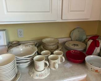 Various dishes