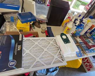 cleaning supplies