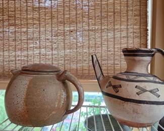 handmade pottery collection