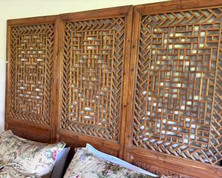 Headboard/room screen