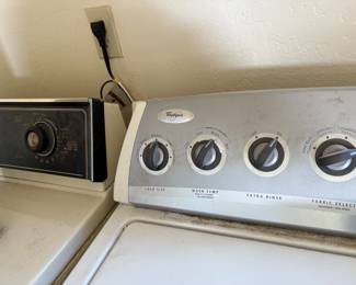 Older washer and dryer
