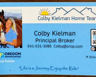 Call Colby for information on the purchase of this outstanding and pristine ranch! 
Right on the Rogue river!