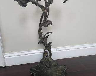 Antique Umbrella Bronze Stand