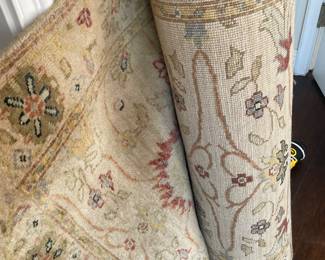 Beautiful heand knotted runner