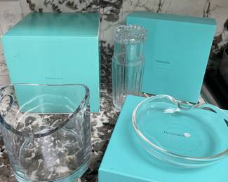 Tiffani Cristal Ice Bucket, bowl, Watter Despencer