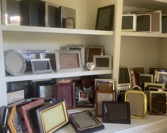 Pewter, Wood, Silver and Brass Frames