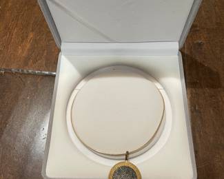 Silver Medalion Necklace