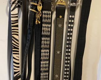 Soo Many Belts In All Styles!