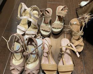 Jimmy Choo, Michael Kors, Kate Spade, BP, wedges.