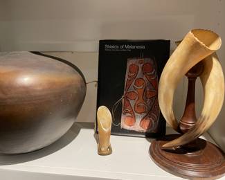 Antique Vassel and Horns