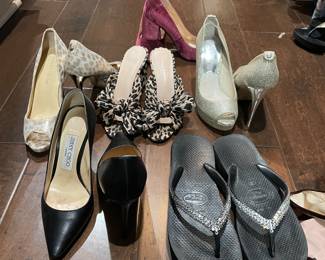 Jimmi Choo, etc. Heels and Sandals
