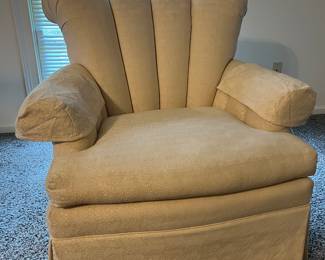 This chair looks brand new. Absolutely beautiful.