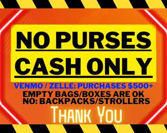 Cash Only